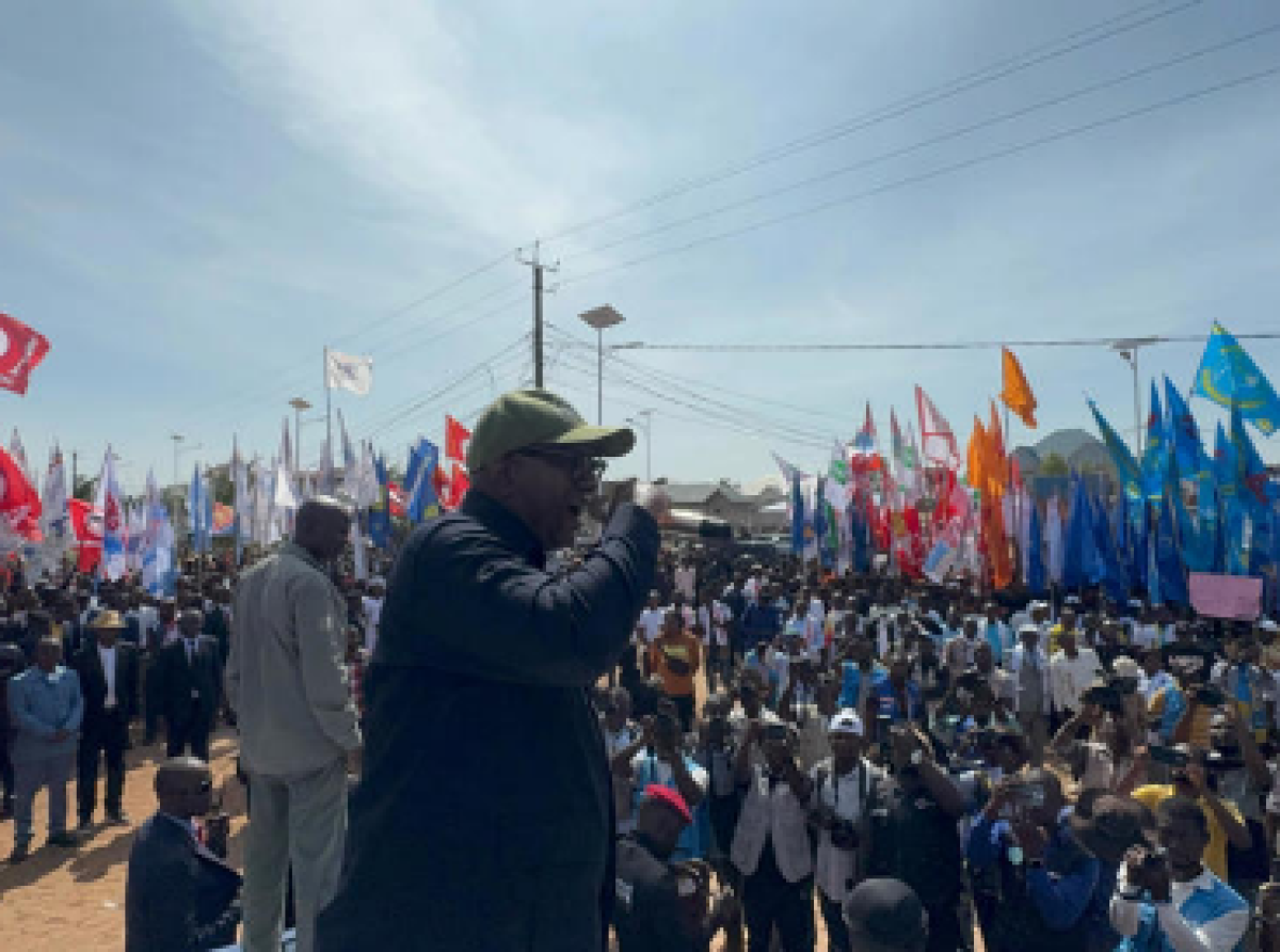 Après Lubumbashi, Sakania, Kolwezi et Kamina, Mobilisation pour l’adhésion à l’armée : Sama Lukonde à l’assaut du Tanganyika !